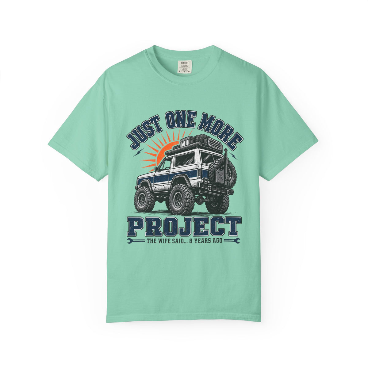 "Just One More Project" Off-Road Truck Graphic Tee