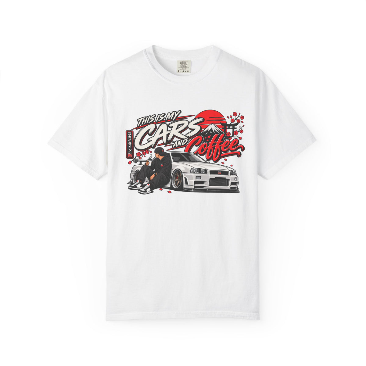 Cars and Coffee Graphic T-Shirt