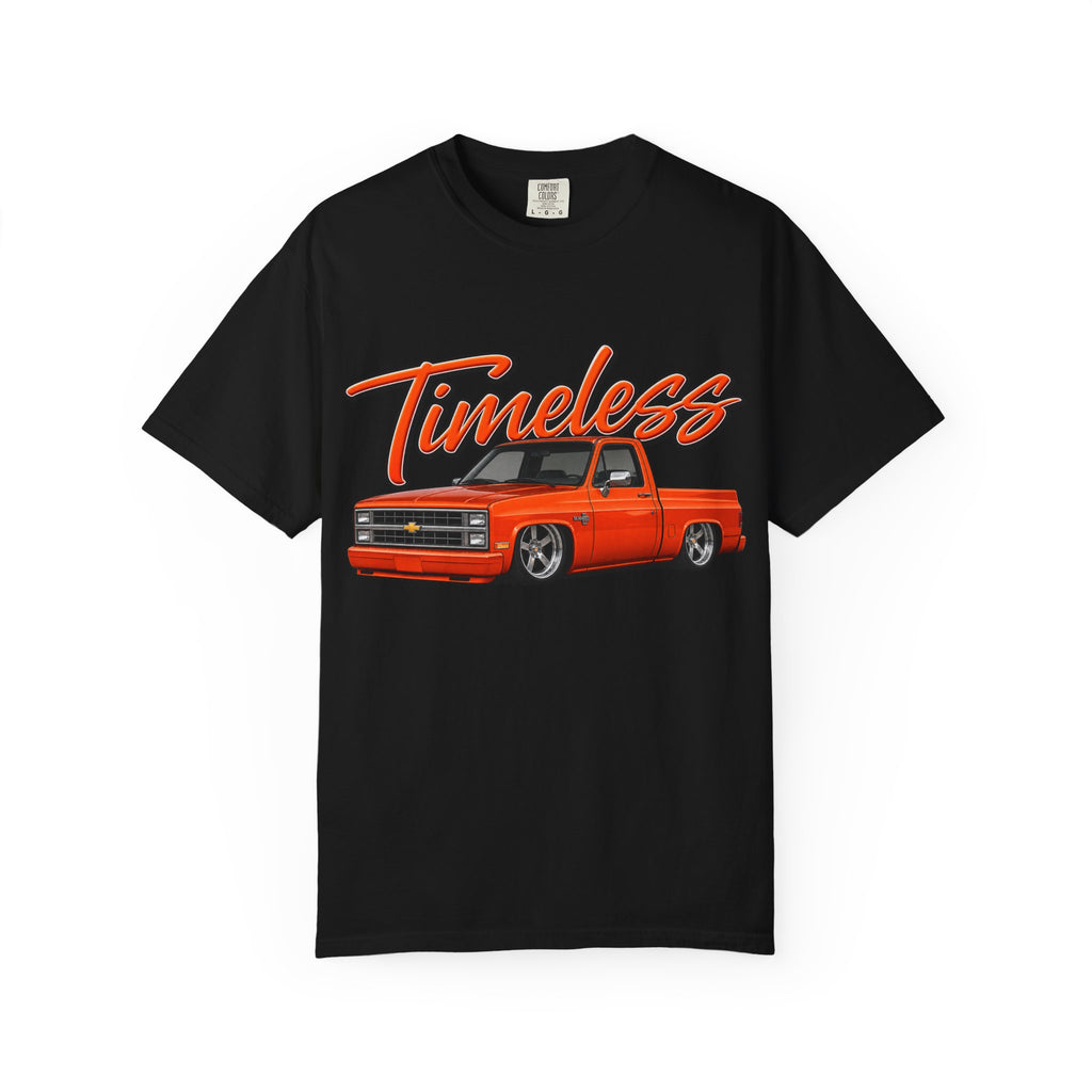"Timeless" Orange Square body T-Shirt