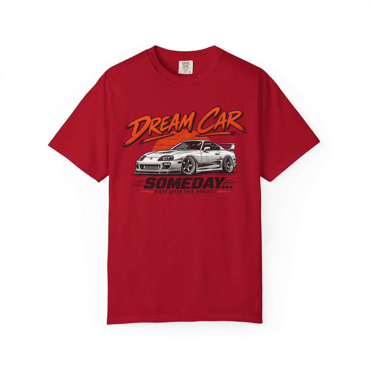 Dream Car 'Someday' T-Shirt — Retro Sports Car Graphic Tee
