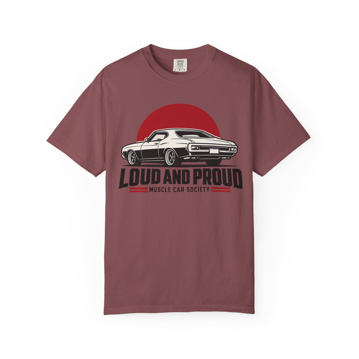 Loud and Proud Muscle Car Society Graphic T-Shirt