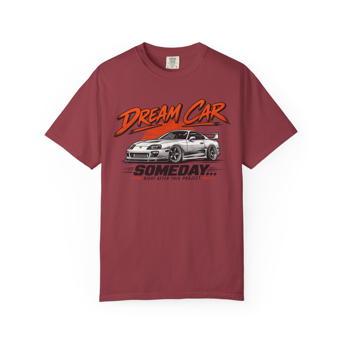 Dream Car 'Someday' T-Shirt — Retro Sports Car Graphic Tee