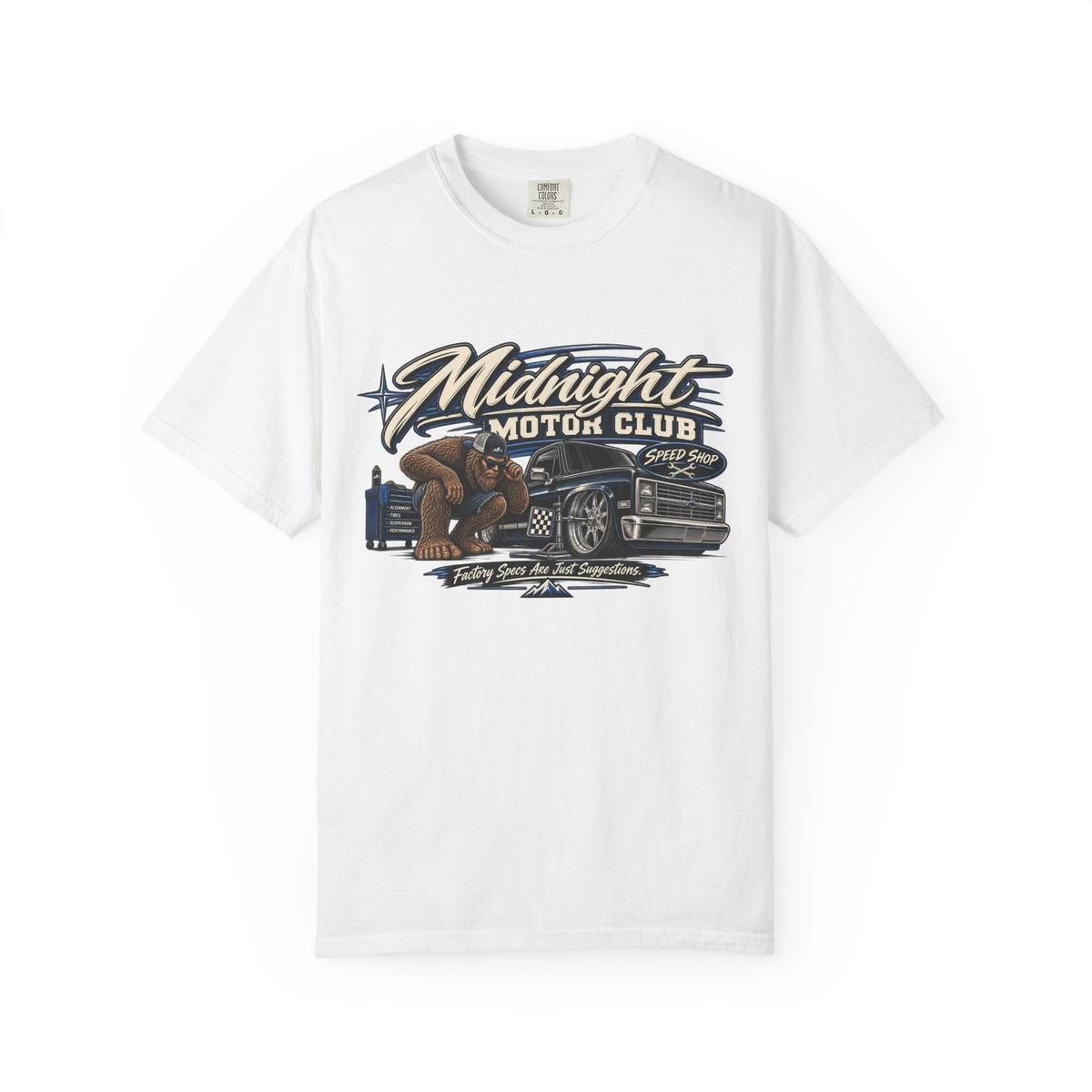 Vintage Bigfoot Truck Garage Graphic Tee