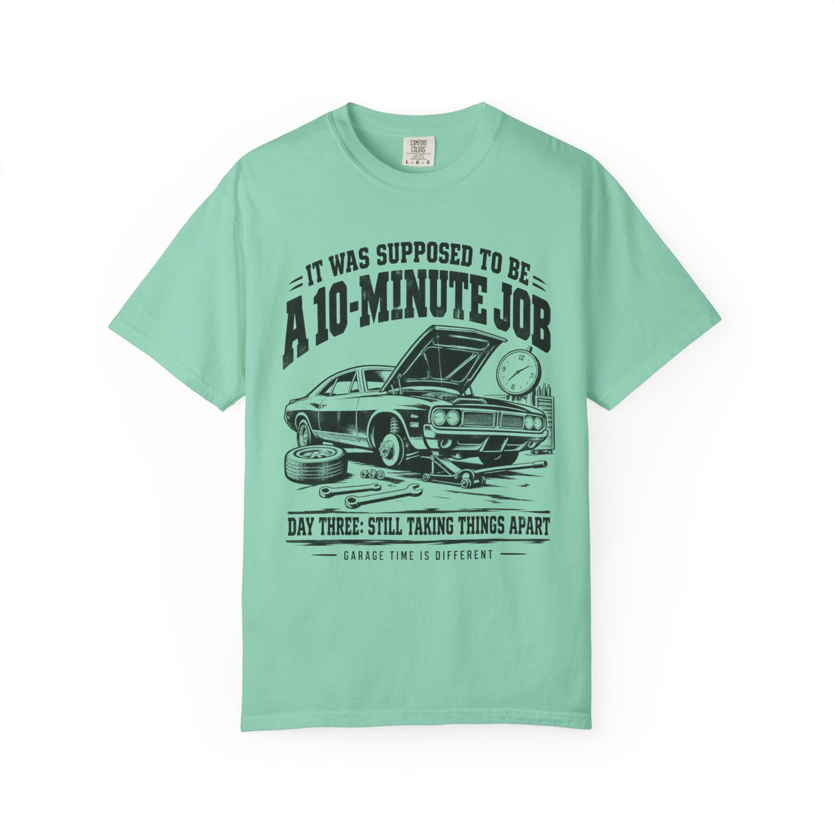 A 10-Minute Job Vintage Classic Car T-Shirt
