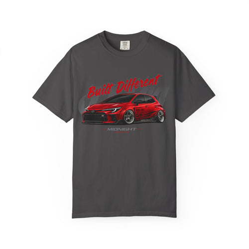 Built Different Red GR Car T-Shirt