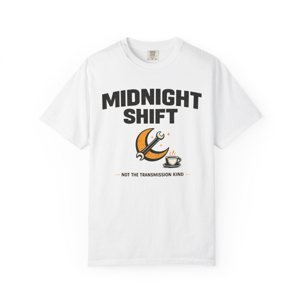 Midnight Shift Graphic Funny Tee