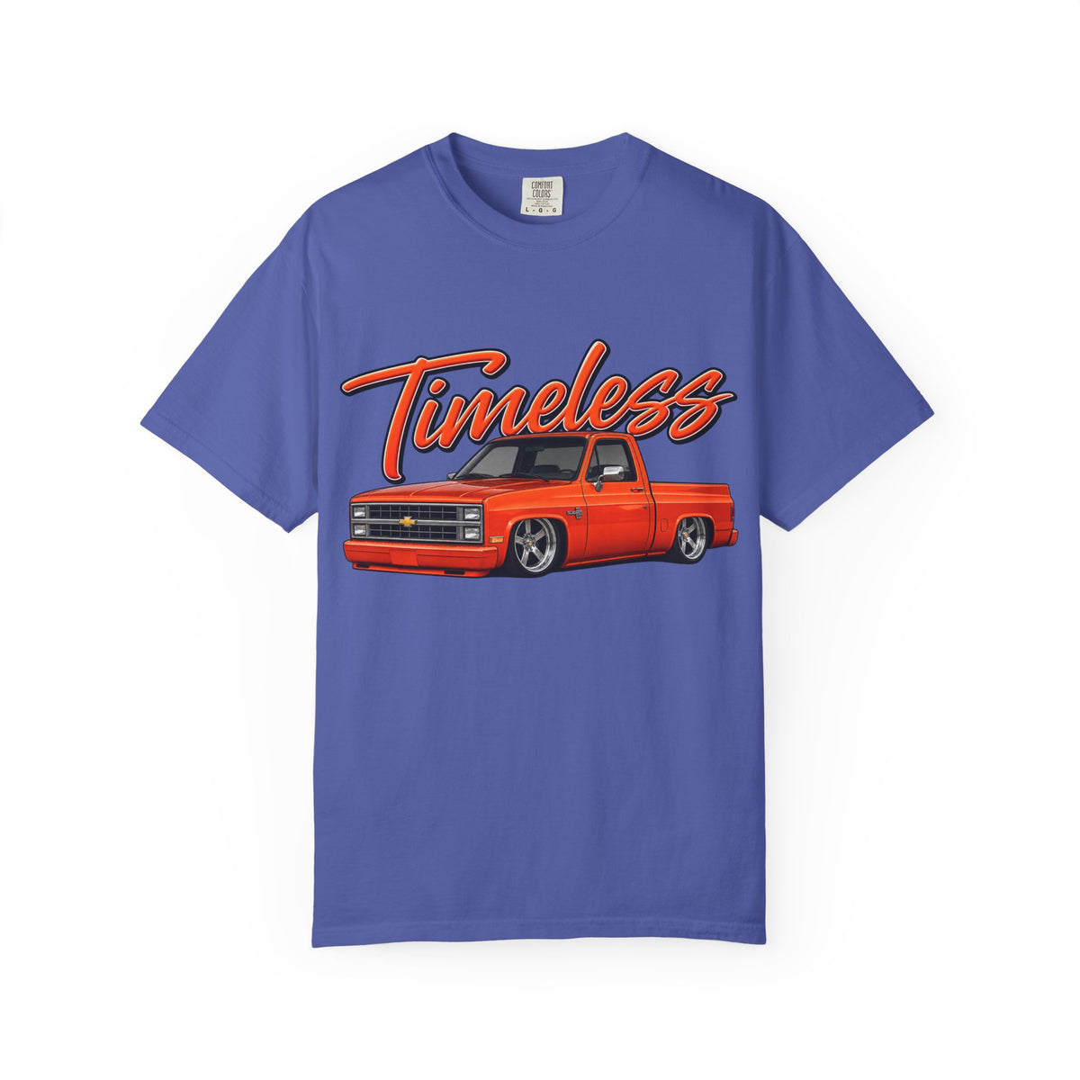 "Timeless" Orange Square body T-Shirt