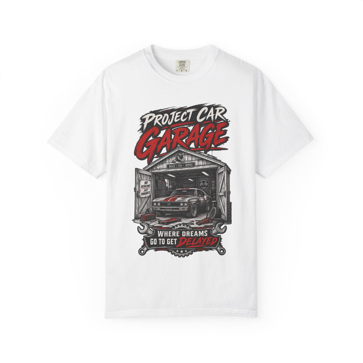 "Where Dreams Go to Get Repaired" Project Car Tee