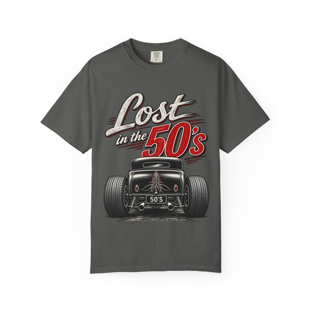 Lost in the 50s T-Shirt — Vintage Hot Rod Graphic Tee