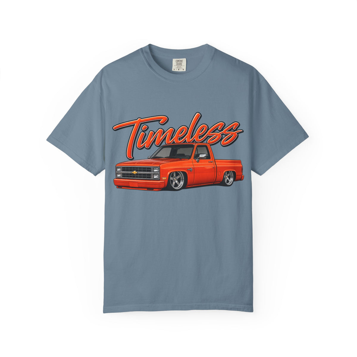 "Timeless" Orange Square body T-Shirt